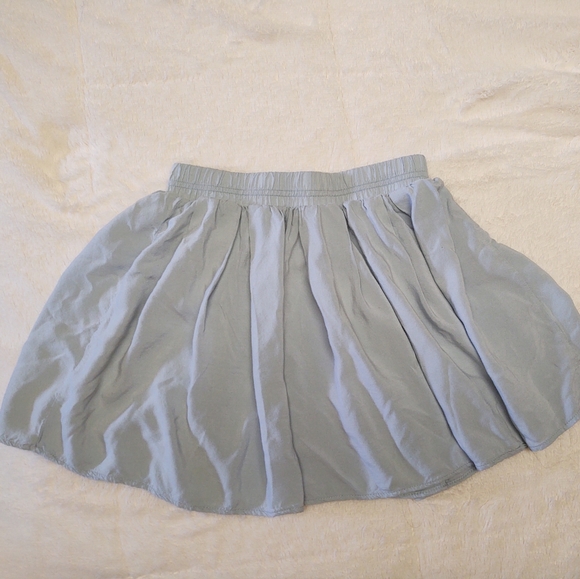 Brandy Melville baby blue Luna skater mini skirt - Picture 4 of 5